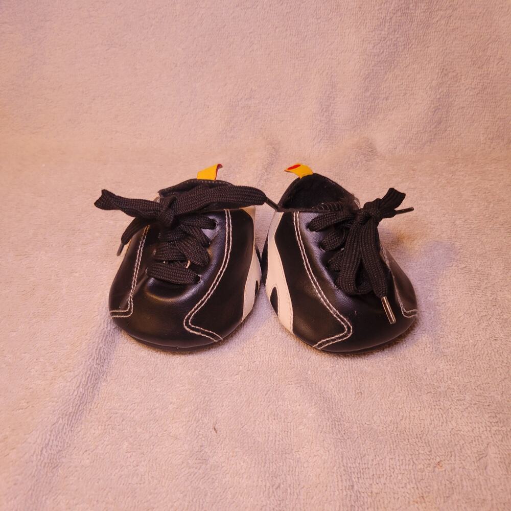 Build A Bear Workshop Black Football Soccer Cleats Sports Shoes BABW